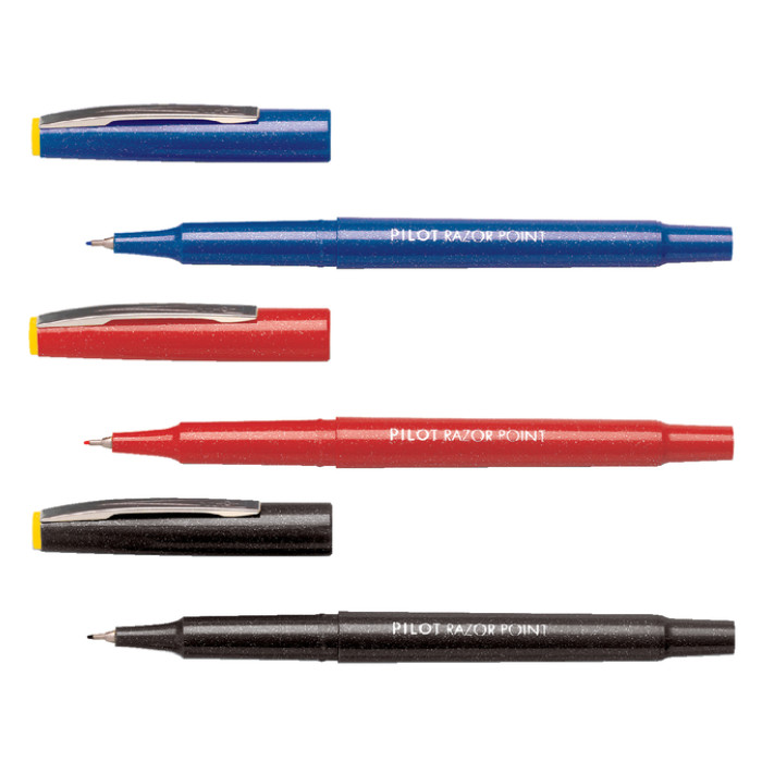Fineliner PILOT Razor Point fijn blauw
