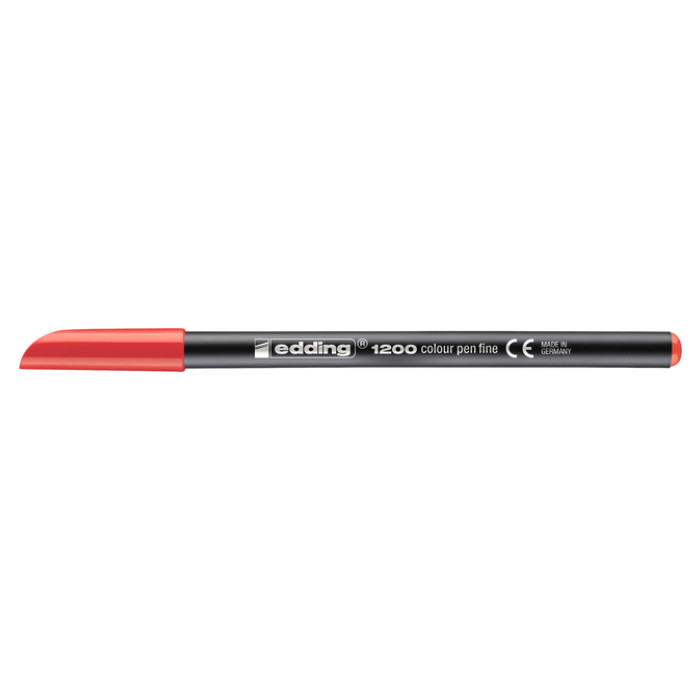 Fineliner edding 1200 002 fijn rood