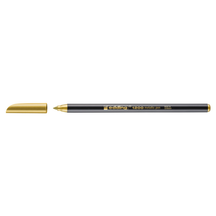 Fineliner edding 1200 053 fijn metallic goud