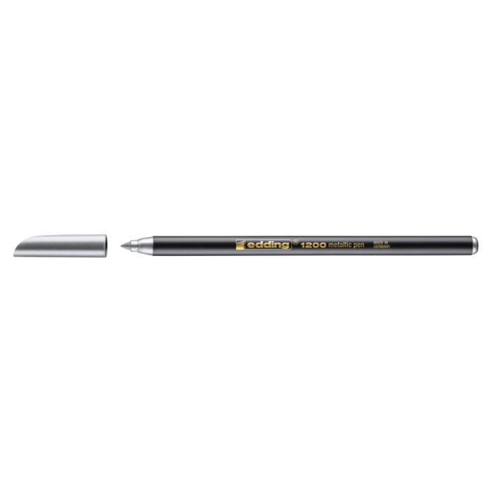 Fineliner edding 1200 054 fijn metallic zilver