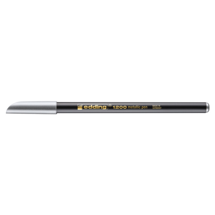 Fineliner edding 1200 054 fijn metallic zilver