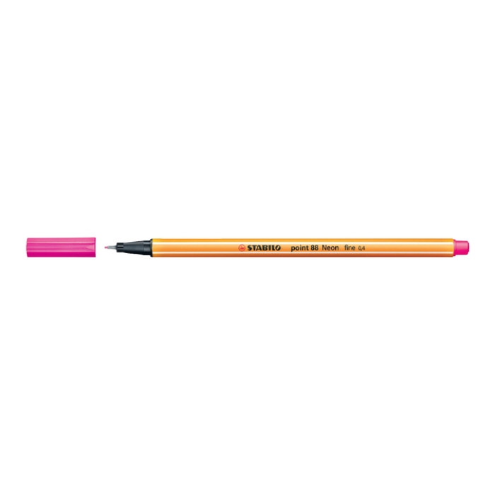 Fineliner STABILO point 88/056 fijn neon roze