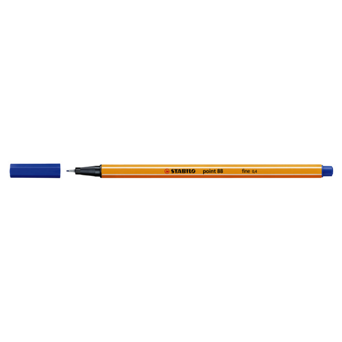 Fineliner STABILO point 88/41 fijn blauw