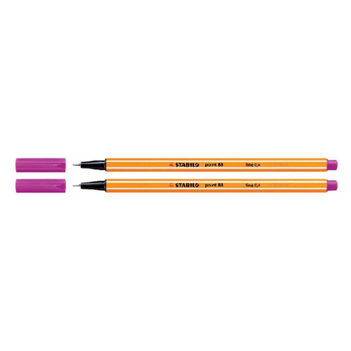 Fineliner STABILO point 88/56 fijn roze rood
