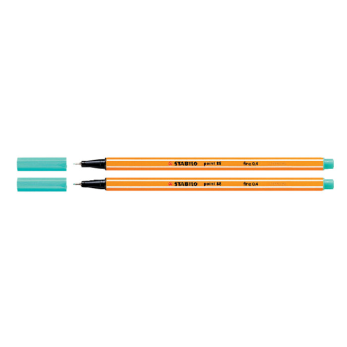 Fineliner STABILO point 88/51 fijn turquoiseblauw