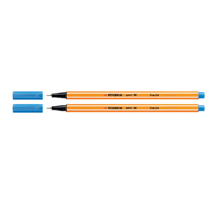 Fineliner STABILO point 88/32 fijn ultramarijnblauw
