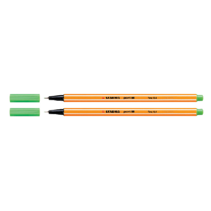 Fineliner STABILO point 88/43 fijn loofgroen
