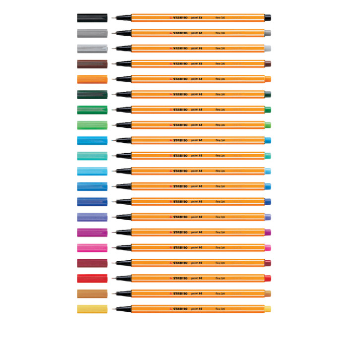 Fineliner STABILO point 88/58 fijn lila