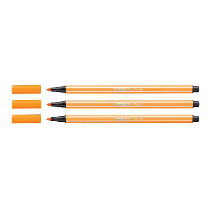 Viltstift STABILO Pen 68/54 medium oranje