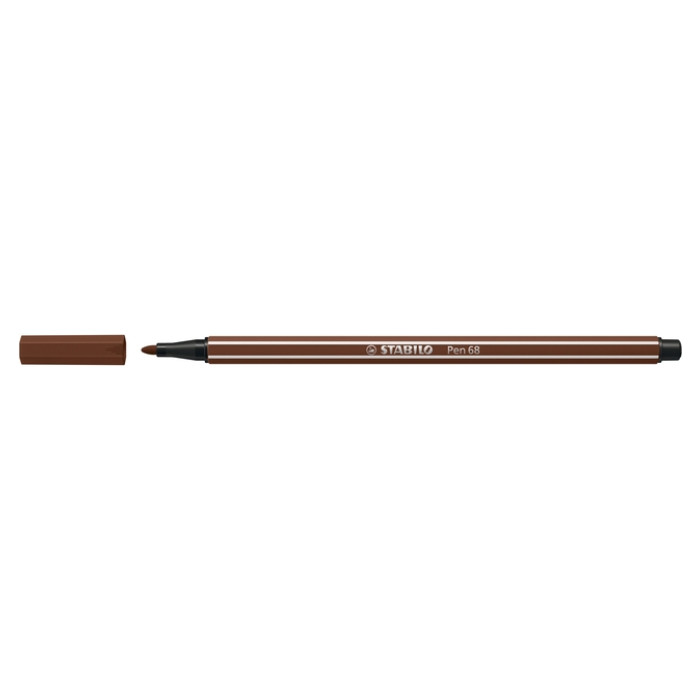 Viltstift STABILO Pen 68/45 medium bruin