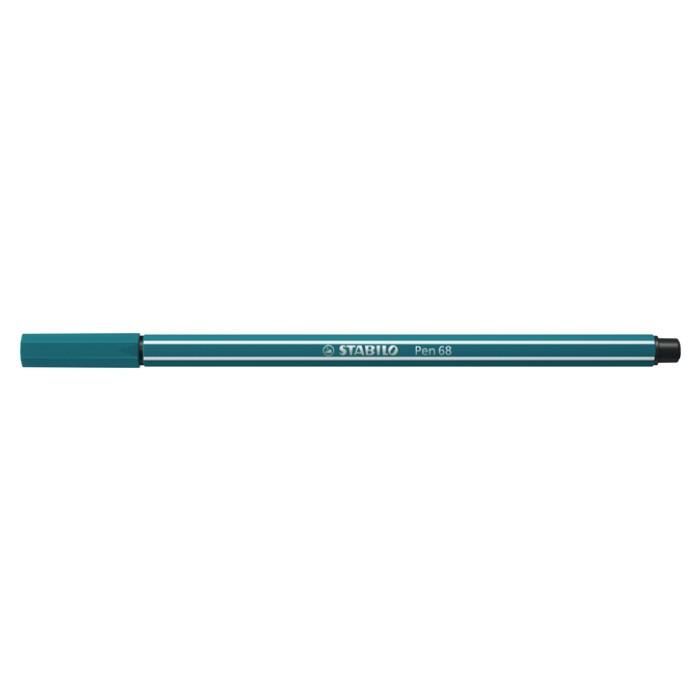 Viltstift STABILO Pen 68/51 medium turquoiseblauw