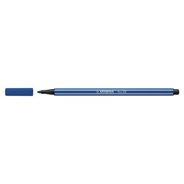 Viltstift STABILO Pen 68/32 medium donkerblauw