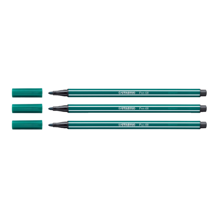 Viltstift STABILO Pen 68/53 medium turquoisegroen