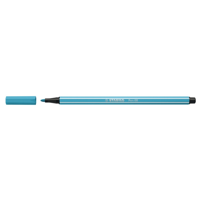 Viltstift STABILO Pen 68/57 medium azuurblauw