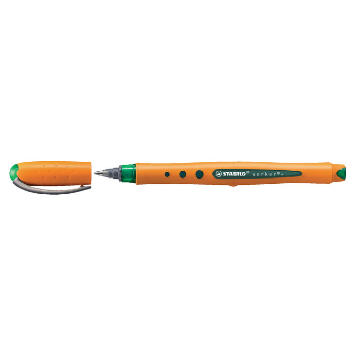 Rollerpen STABILO worker 2018/36 medium groen