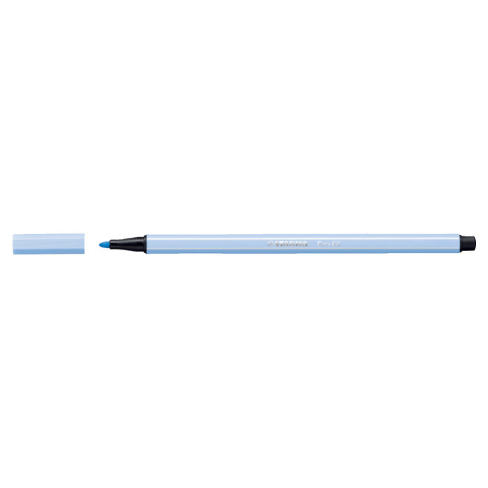 Viltstift STABILO Pen 68/11 medium ijsblauw