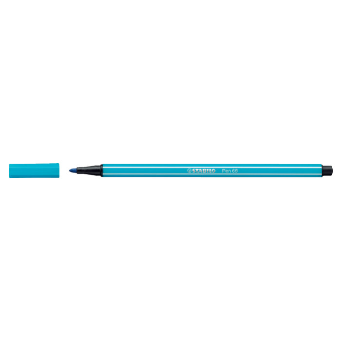 Viltstift STABILO Pen 68/31 medium lichtblauw