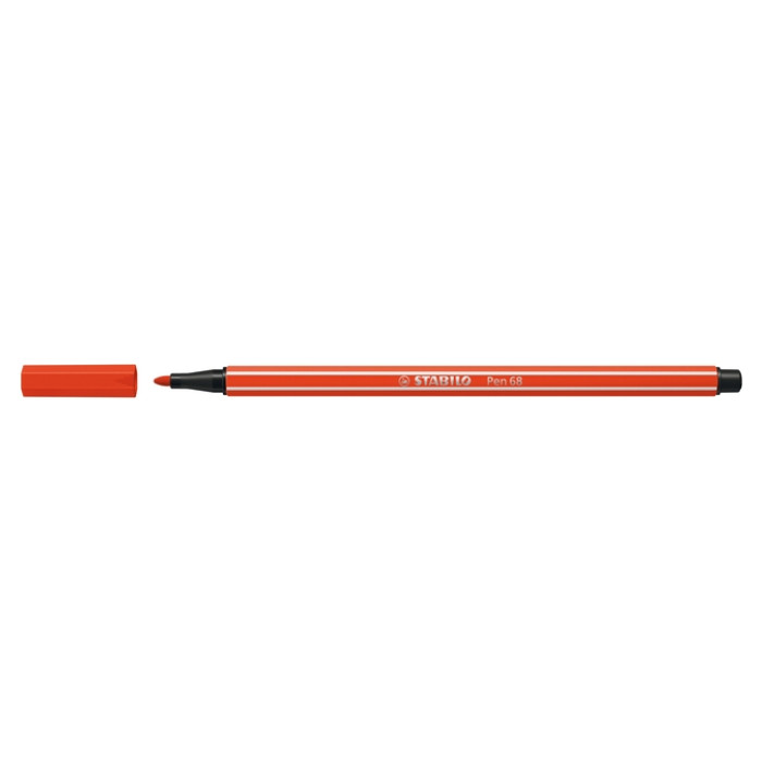 Viltstift STABILO Pen 68/40 medium lichtrood