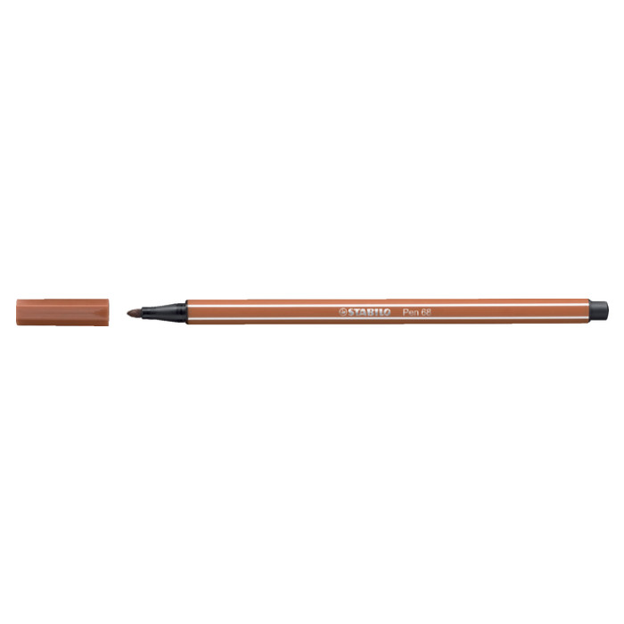 Viltstift STABILO Pen 68/75 medium sienna