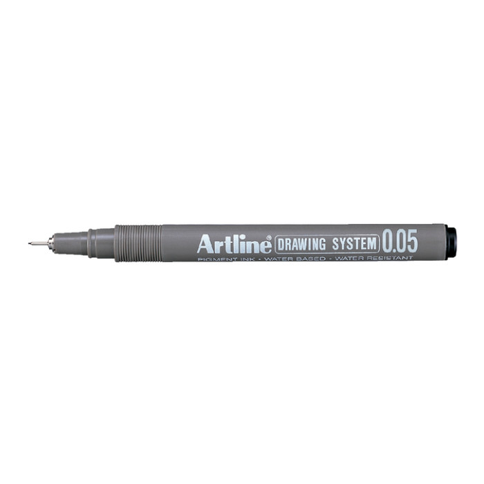 Fineliner Artline technisch 0.05mm zwart