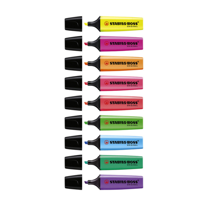 Markeerstift STABILO BOSS Original 70/40 rood