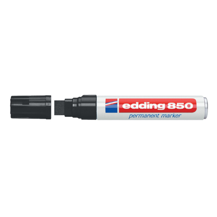 Viltstift edding 850 blok 5-16mm zwart