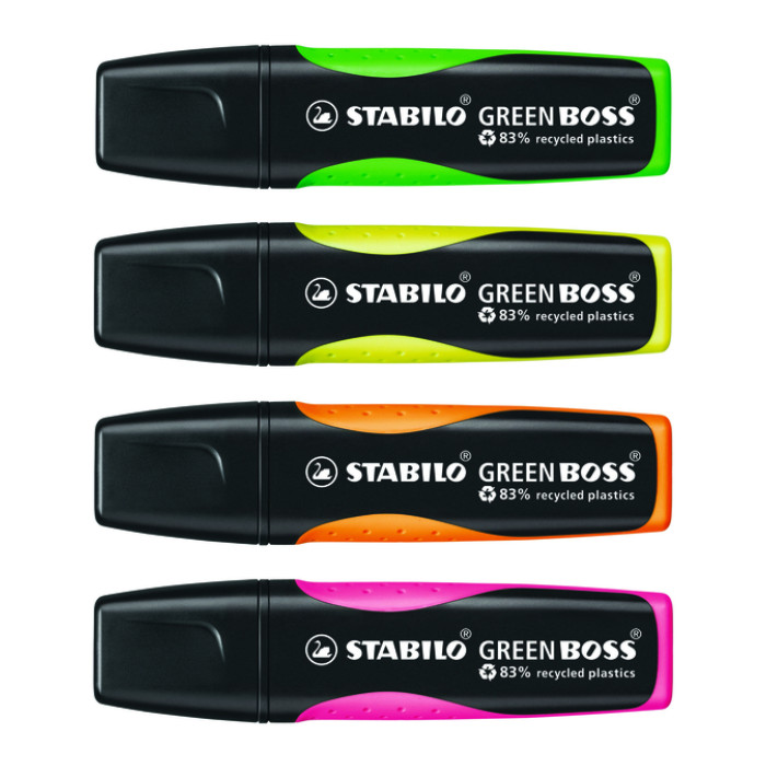 Markeerstift STABILO GREEN BOSS 6070/54 oranje