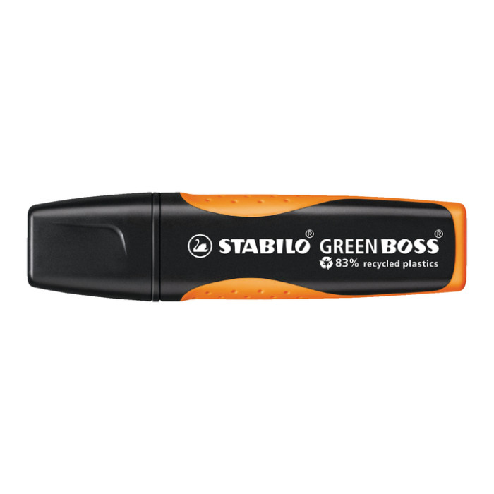 Markeerstift STABILO GREEN BOSS 6070/54 oranje