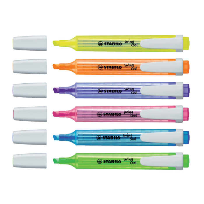 Markeerstift STABILO Swing cool 275/31 blauw