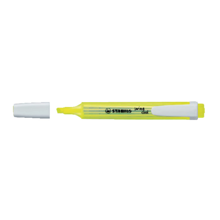 Markeerstift STABILO Swing cool 275/24 geel
