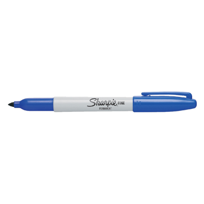 Viltstift Sharpie rond fijn blauw