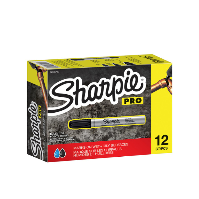 Viltstift Sharpie rond Pro 1.5-3mm zwart