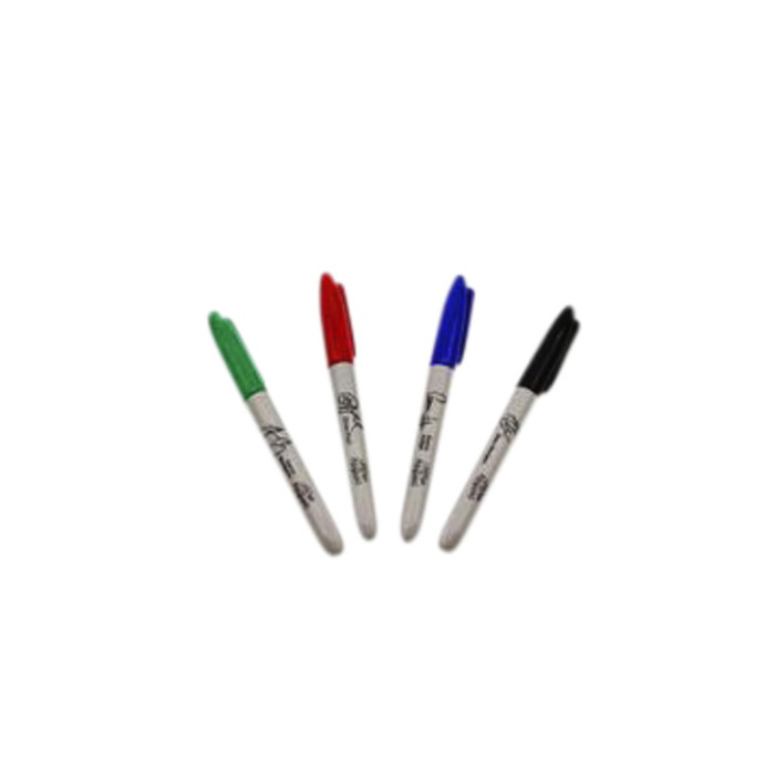 Viltstift Sharpie rond fine assorti blister à 4 stuks