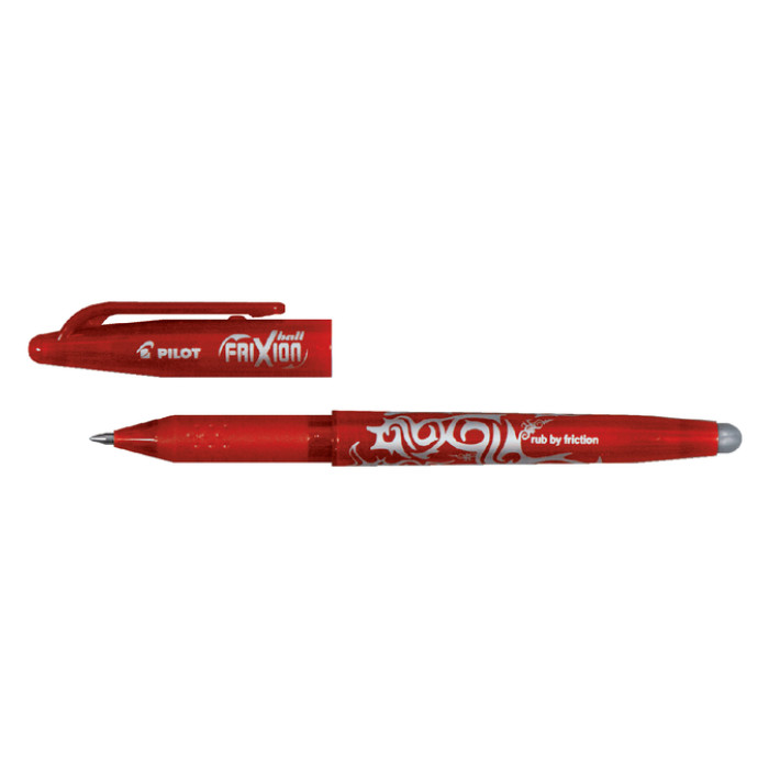Rollerpen PILOT friXion medium rood