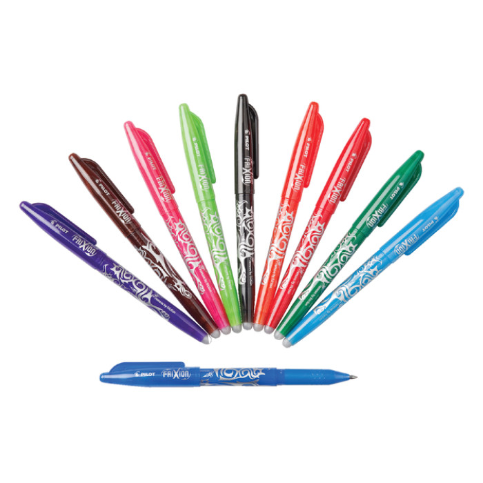 Rollerpen PILOT friXion medium blauw