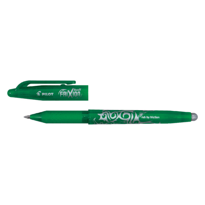 Rollerpen PILOT friXion  medium groen