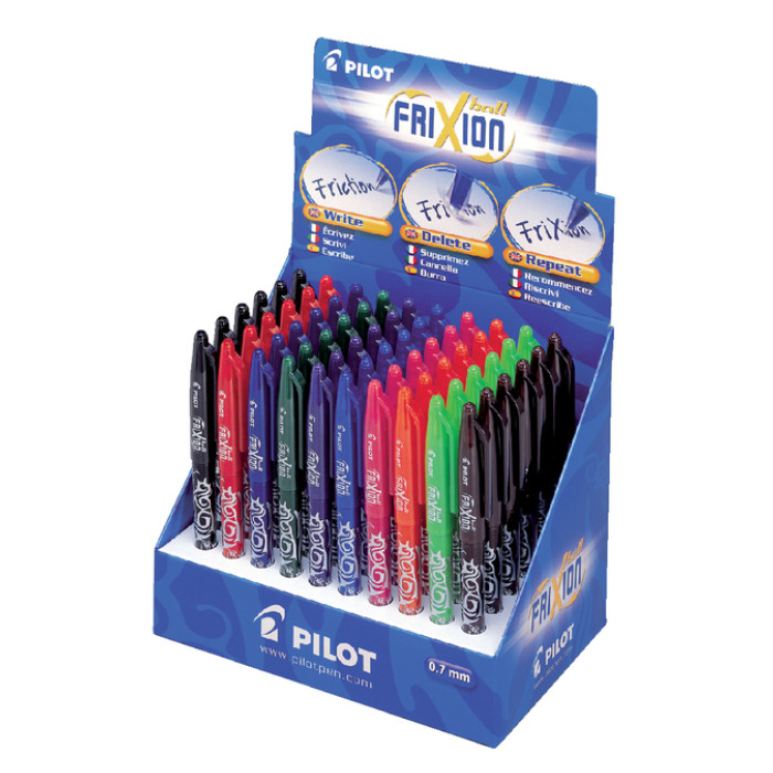 Rollerpen PILOT friXion medium assorti