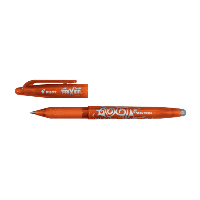 Rollerpen PILOT friXion medium oranje