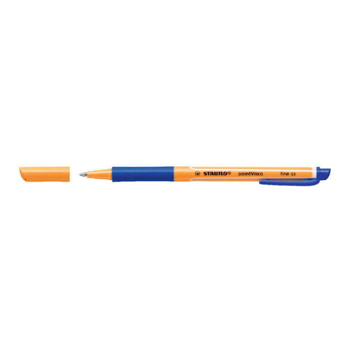 Rollerpen STABILO PointVisco 1099/41 fijn blauw