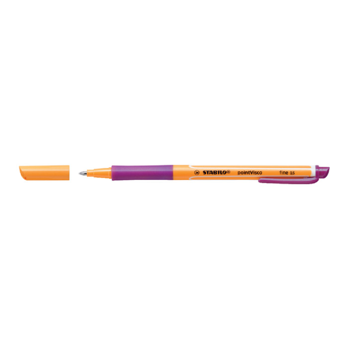 Rollerpen STABILO PointVisco 1099/58 fijn lila