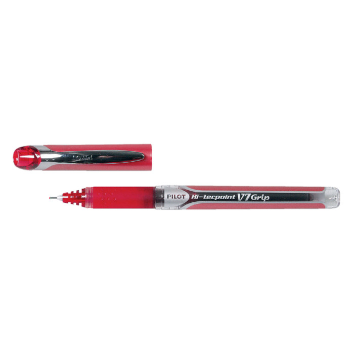 Rollerpen PILOT Hi-Tecpoint Grip V7 medium rood