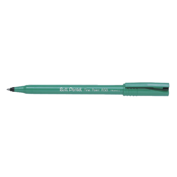 Rollerpen Pentel R50 medium zwart