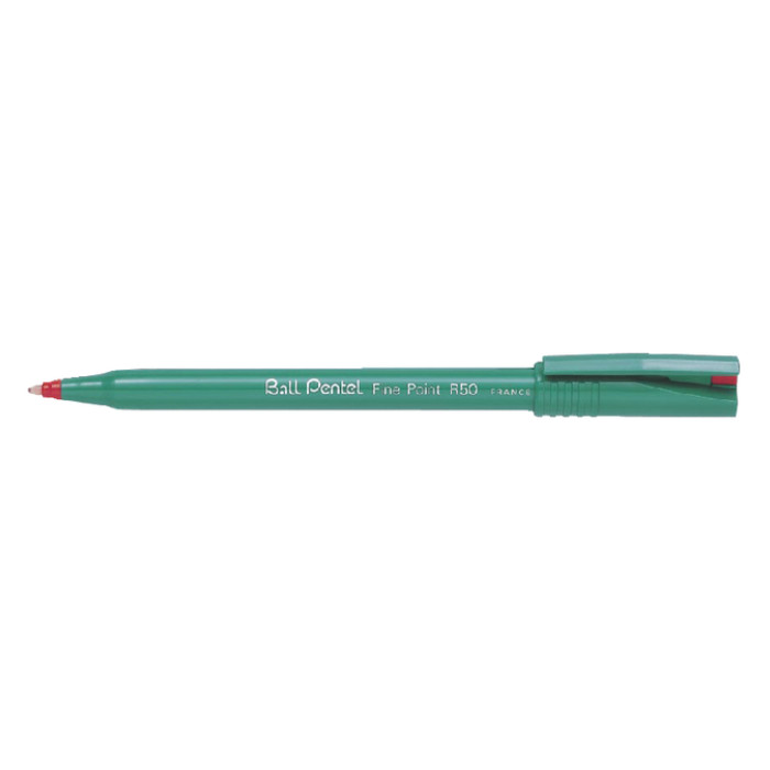 Rollerpen Pentel R50 medium rood
