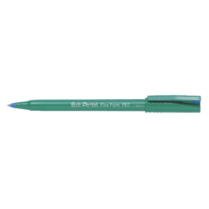 Rollerpen Pentel R50 medium blauw