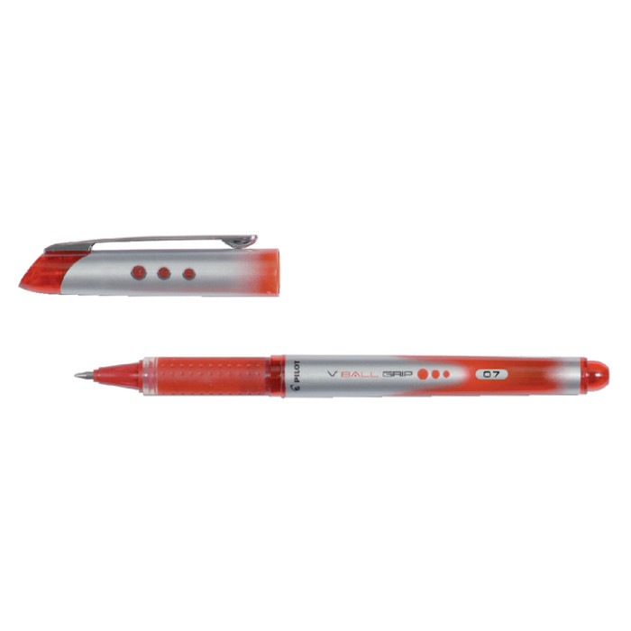 Rollerpen PILOT V-Ball Grip medium rood