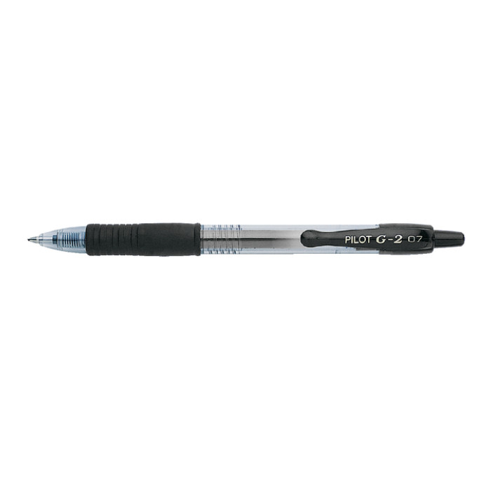 Gelschrijver PILOT G-2 medium zwart