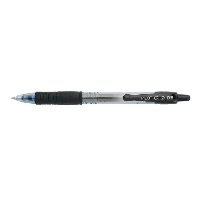Gelschrijver PILOT G-2 fijn zwart
