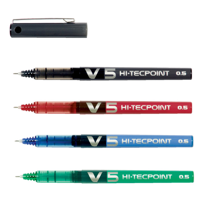 Rollerpen PILOT Hi-Tecpoint V5 fijn rood