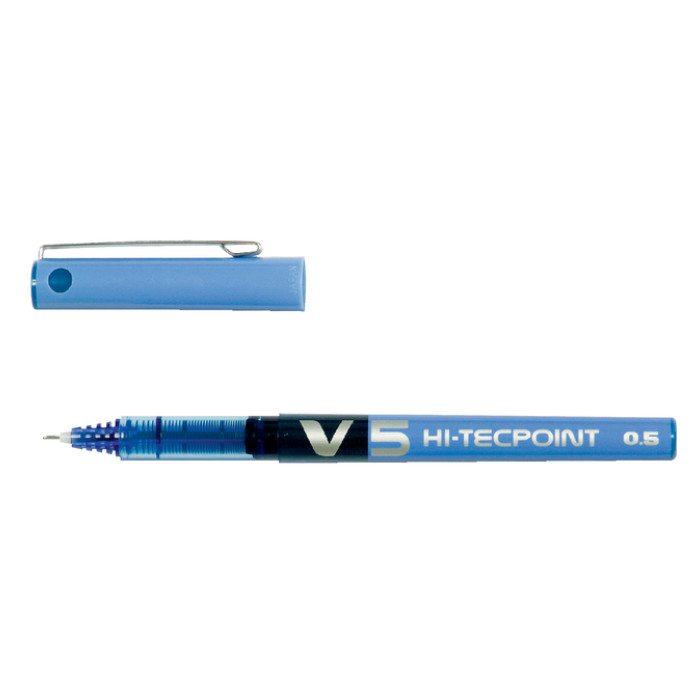 Rollerpen PILOT Hi-Tecpoint V5 fijn blauw