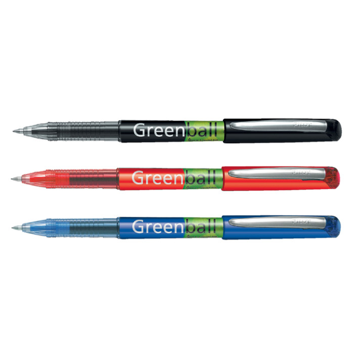 Rollerpen PILOT Greenball Begreen medium rood